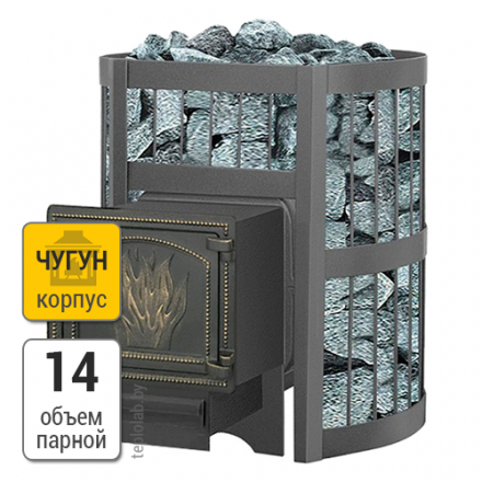Печь для бани Везувий Легенда Стандарт 12 (ДТ-3) в Бобруйске
