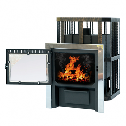 Печь банная Катунь со стеклом в Бобруйске