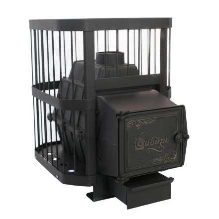 Печь банная чугунная СИБИРЬ 21 облегченная топка в Бобруйске