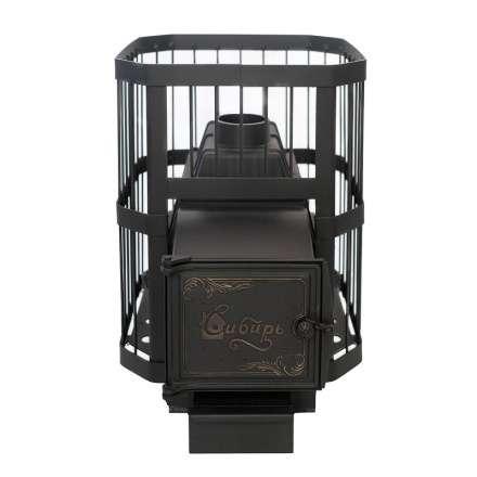 Печь банная чугунная СИБИРЬ 21 облегченная топка в Бобруйске