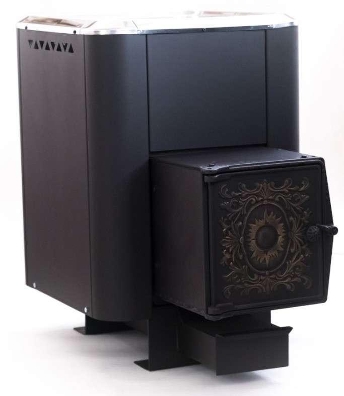 Печь банная Сибирь-18 (чугунная дверка, конвекционная) в Бобруйске