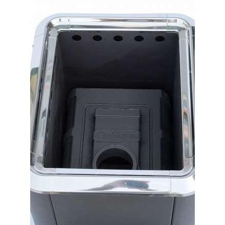 Печь банная Сибирь-18 (панорамное стекло, конвекционная) в Бобруйске