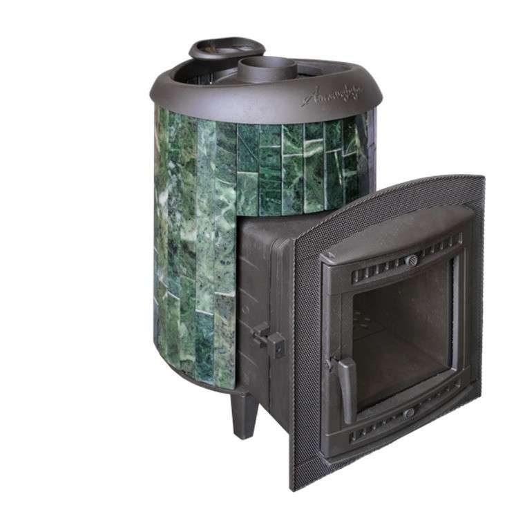 Банная печь ProMetall Атмосфера ламели «Змеевик» наборный Амазонка бай фото в Бобруйске