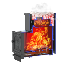 Печь для бани Везувий Сенсация 12 Антрацит (ДТ-3) Амазонка бай фото в Бобруйске