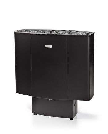 Электрическая печь Narvi Slim чёрная 9 кВт Амазонка бай фото в Бобруйске