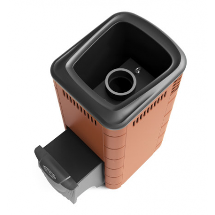 Печь для бани Термофор Каронада XXL Heavy Metal ДА терракота Амазонка бай фото в Бобруйске