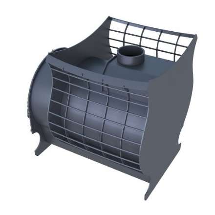 Печь для бани Царь-печи Елисей 10 мм в Бобруйске