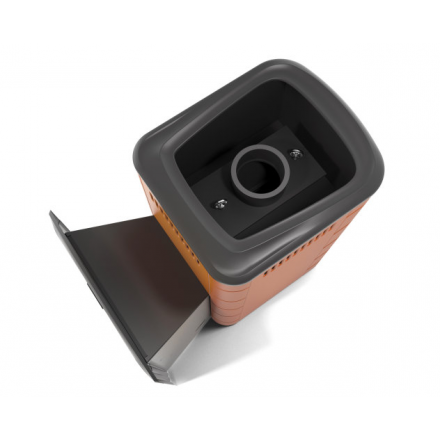 Печь для бани Термофор Каронада Heavy Metal Витра терракота Амазонка бай фото в Бобруйске