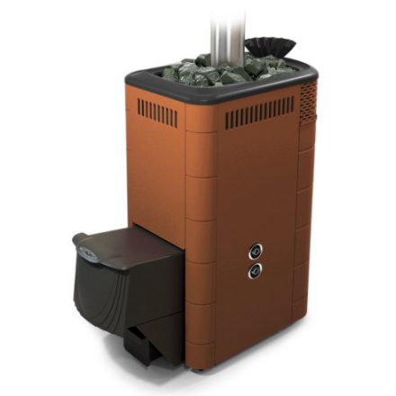 Печь для бани Термофор Гейзер XXL 2017 Carbon ДА ЗК ТО терракота Амазонка бай фото в Бобруйске