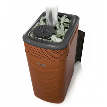 Печь для бани Термофор Гейзер XXL 2017 Carbon Витра ЗК терракота Амазонка бай фото в Бобруйске