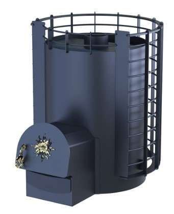 Печь для бани Царь-печи Вольга 8 мм Амазонка бай фото в Бобруйске