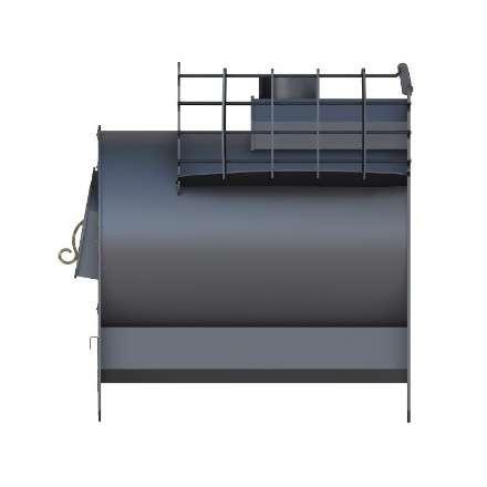 Печь для бани Царь-печи Забава 8 мм в Бобруйске