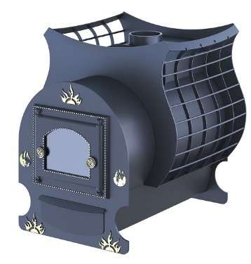 Печь для бани Царь-печи Елисей Премиум 8 мм Амазонка бай фото в Бобруйске