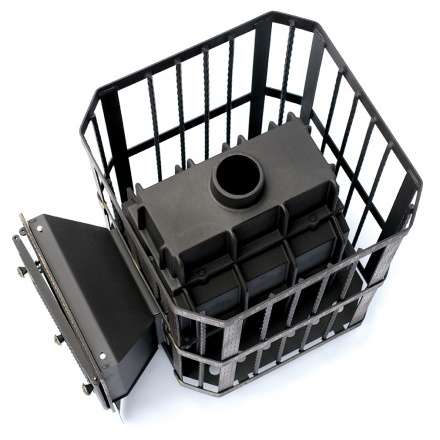 Печь банная Сибирь-24 с каминной дверцей в Бобруйске