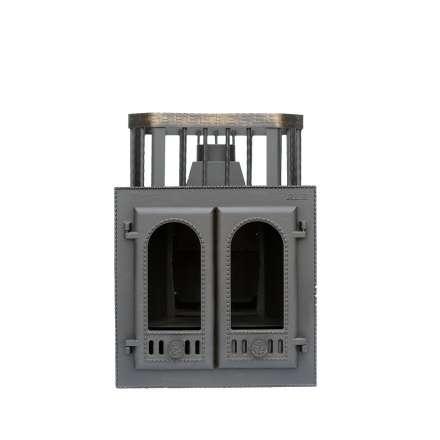 Печь банная Сибирь-24 с двухстворчатой каминной дверцей в Бобруйске