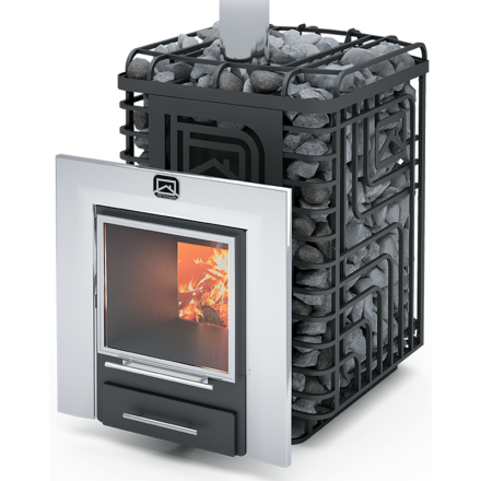 Печь для бани Теплодар Сибирский Утес-20 ЛП Профи Панорама Амазонка бай фото в Бобруйске