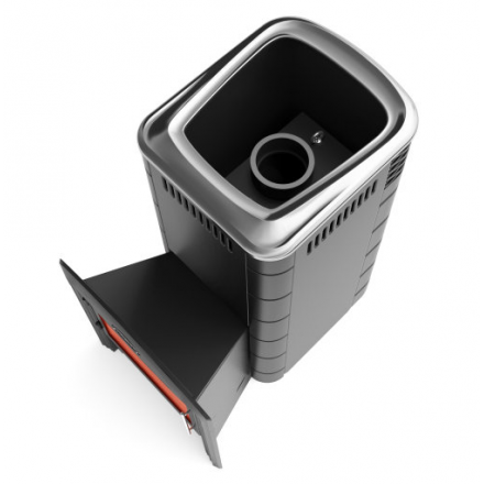 Печь для бани Термофор Каронада XXL Heavy Metal Витра антрацит Амазонка бай фото в Бобруйске