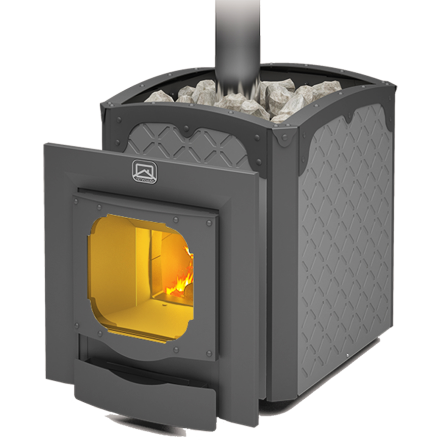 Печь для бани Теплодар Былина-24Ч Панорама Амазонка бай фото в Бобруйске