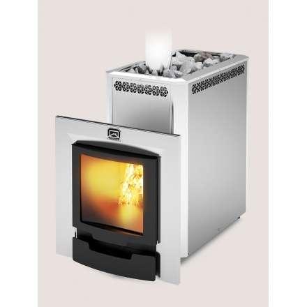 Печь для бани Теплодар СИБИРЬ-30 ЛНЗП Профи Панорама Амазонка бай фото в Бобруйске