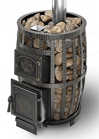 Печь для бани Везувий Легенда Русский Пар Ковка 24 (271) б/в в Бобруйске