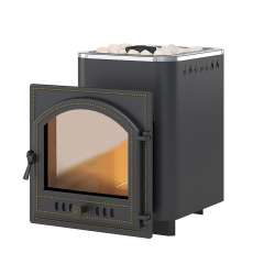 Печь для бани Везувий Русичъ Антрацит 16 (205) Амазонка бай фото в Бобруйске