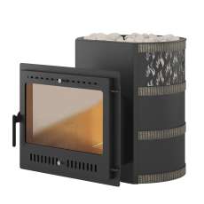 Печь для бани Везувий Лава 16 Панорама Амазонка бай фото в Бобруйске