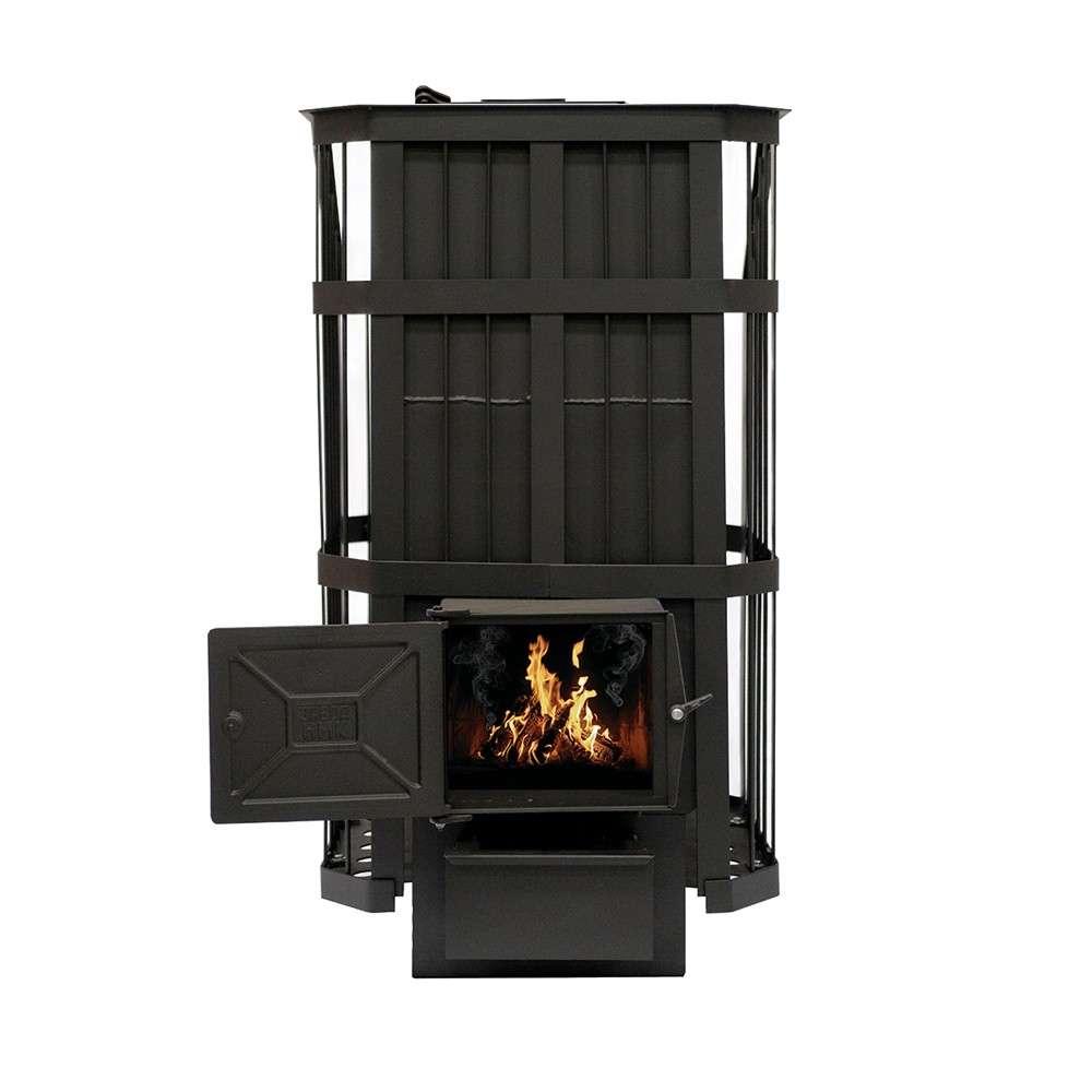 Печь банная Сибирь с закрытой каменкой Амазонка бай фото в Бобруйске