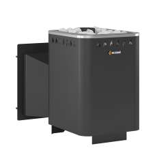 Печь для бани Везувий Русичъ Антрацит 16 Панорама в Бобруйске