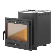 Печь для бани Везувий Русичъ Антрацит 16 Панорама Амазонка бай фото в Бобруйске