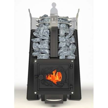 Печь для бани Добросталь Августа стоун стронг со стеклянной дверкой Амазонка бай фото в Бобруйске