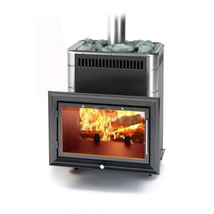 Печь для бани Термофор Витрувия II Inox БСЭ антрацит НВ купить в Бобруйске