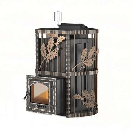 Печь для бани Везувий Эверест Inox 15 (210) Ковка Амазонка бай фото в Бобруйске