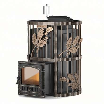 Печь для бани Везувий Эверест Inox 20 (280) Ковка Амазонка бай фото в Бобруйске