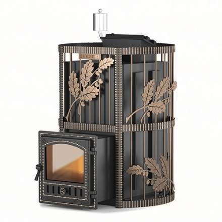 Печь для бани Везувий Эверест Inox 25 (280) Ковка Амазонка бай фото в Бобруйске