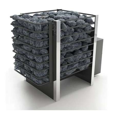 Печь для бани Добросталь Жара-люкс 20 панорамная дверка в Бобруйске