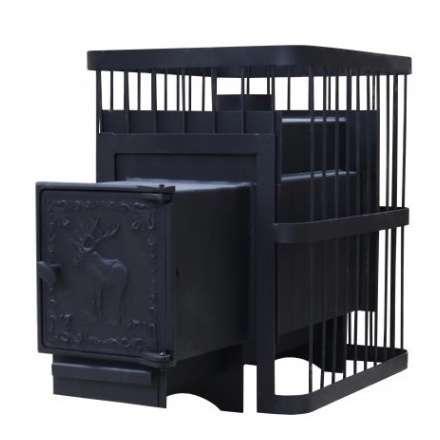 Печь банная ComfortProm РЕТРО СТАЛЬ 8 мм 26 м3 купить в Бобруйске