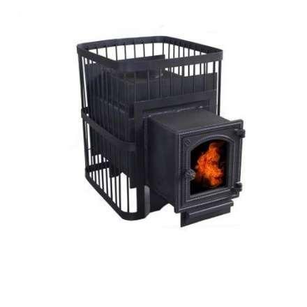 Печь банная ComfortProm РЕТРО СТАЛЬ 8 мм стекло 20 м3 купить в Бобруйске