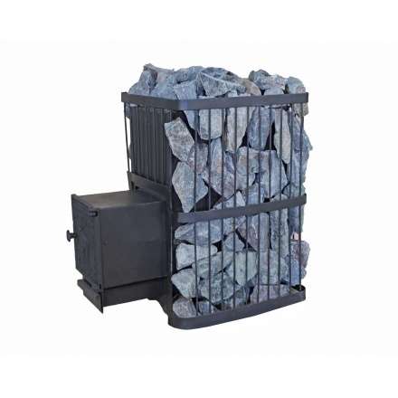 Печь банная ComfortProm "РЕТРО" ПРЕМИУМ ЧУГУН закр. каменка 26 м3 Амазонка бай фото в Бобруйске