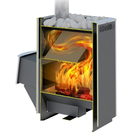 Печь для бани Теплодар Сибирь-20 ЛК в Бобруйске