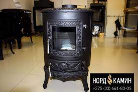 Купить Печь-камин NORDflam Palestro в интерьере в Бобруйске Амазонка бай фото в Бобруйске