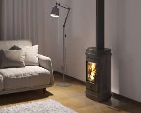 Стальной дедорогой камин EVEREST F7 фото в Бобруйске