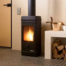 Стальной дедорогой камин EVEREST F7 фото в Бобруйске