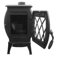 Печь чугунная со стеклом ПМЧ-10С фото  в Бобруйске