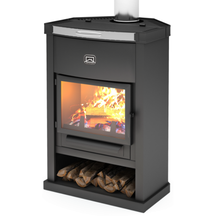 Печь-камин Теплодар ОВ-120 (угловой) Амазонка бай фото в Бобруйске