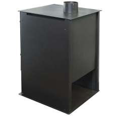 Купить Печь-камин Варвара Гармония 105 (черная) в Бобруйске в Бобруйске