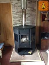 Отопительная печь-камин Сибирь 15 фото в интерьере в Бобруйске