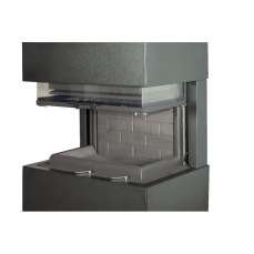 Стильный камин Родос 800 черный фото в Бобруйске