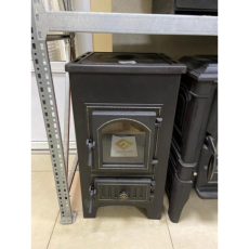 купить Печь-камин Везувий ПК-01 (270) c плитой бежевая 9 кВт в Бобруйске в Бобруйске