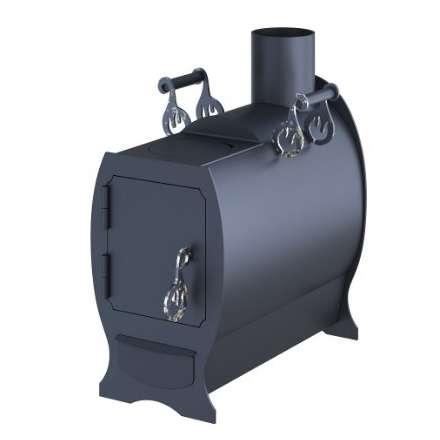 Отопительная печь Царь-печи Буржуйка с конфоркой Амазонка бай фото в Бобруйске