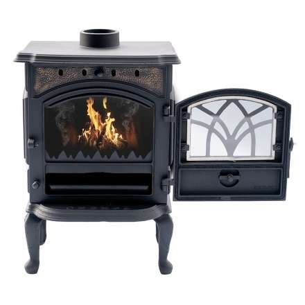 Печь-камин Сибирь 7 чугунная фото в Бобруйске